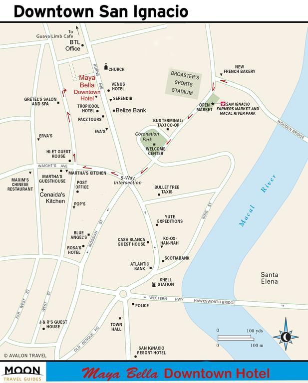 Maya Bella Downtown Hotel 圣伊格纳西奥 外观 照片